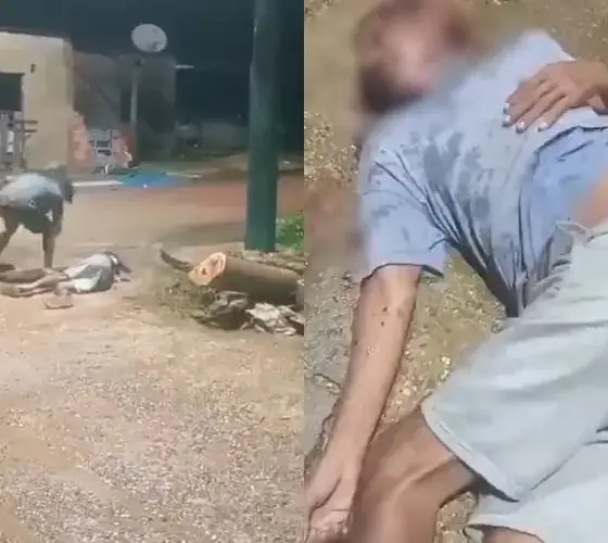 Grupo espanca homem até a morte, filma e acaba preso em Maraã