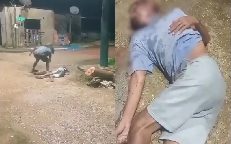 Grupo espanca homem até a morte, filma e acaba preso em Maraã