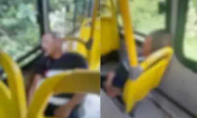 Homem com 'Wi-Fi' na perna é executado dentro do ônibus 086