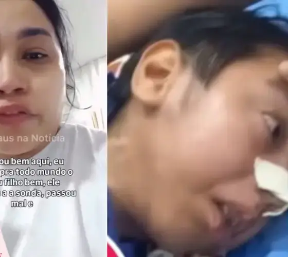 Mãe denuncia demora em atendimento e criança vai parar na UTI