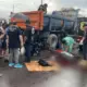 Motociclista morre após bater em caçamba de lixo no Distrito Industrial