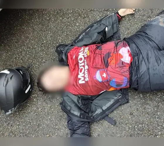 Motociclista morre após colisão com Hilux no bairro Cachoeirinha