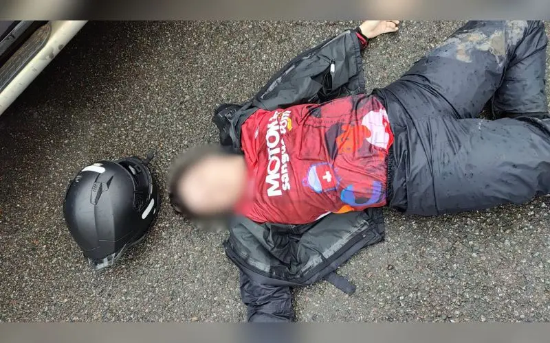 Motociclista morre após colisão com Hilux no bairro Cachoeirinha