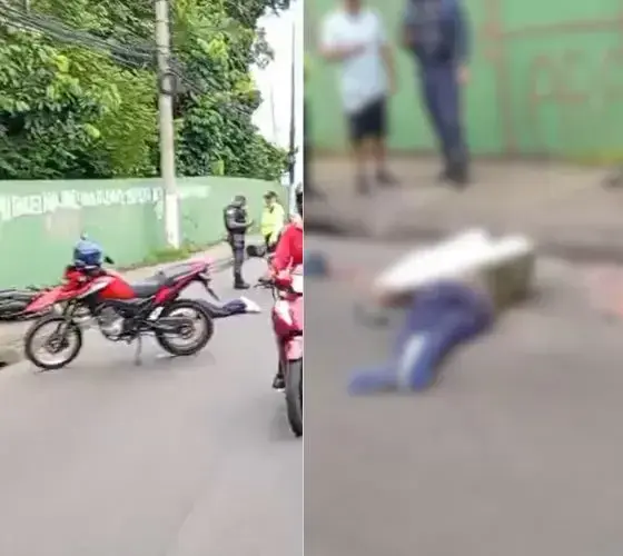 Motociclista tenta ultrapassagem e morre atropelado na Av. Rodrigo Otávio