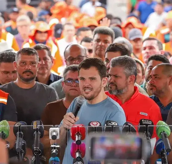 Prefeito Renato Junior lança operação “Tapa-Buracos” com 21 frentes de obras em Manaus
