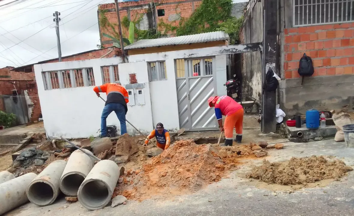 Prefeitura de Manaus reforça drenagem no Armando Mendes e amplia segurança contra alagamentos