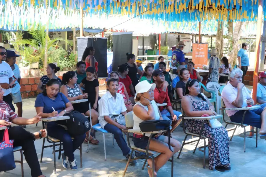 Prefeitura leva ação cultural à comunidade Nossa Senhora do Livramento em Manaus