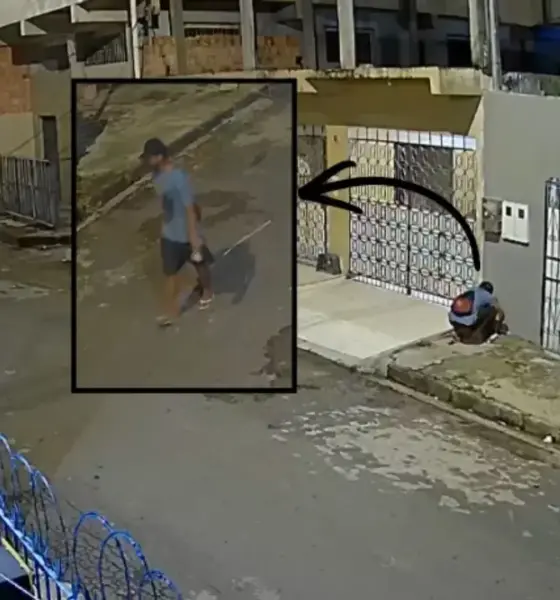 criminoso furta hidrômetro e causa vazamento na comunidade da Sharp, em Manaus