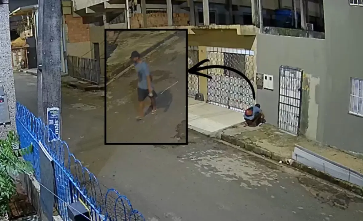 criminoso furta hidrômetro e causa vazamento na comunidade da Sharp, em Manaus