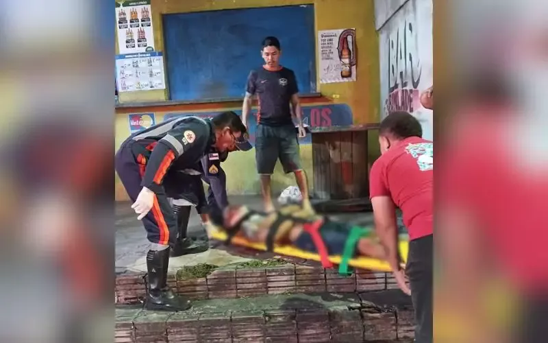 Homem leva facadas, agoniza e pede socorro no bairro São José