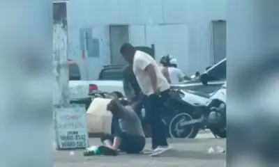 Homem em situação de rua é espancado no Centro de Manaus
