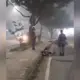 PM sofre acidente de moto após cair em buraco no Nova Cidade