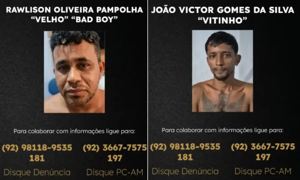 Polícia procura dupla envolvida na morte de empresário em Manaus