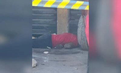 Homem é encontrado morto em frente a oficina no Nova Cidade