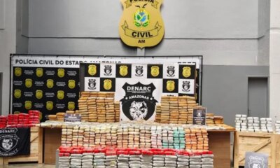 Apreensão de 700 quilos de skunk em Manaus: homem é preso