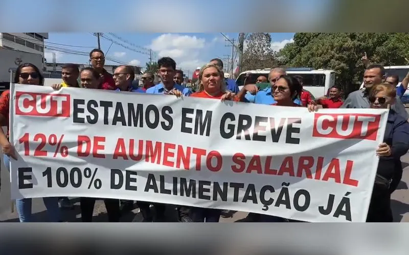 Bancários fazem paralisação de 24 horas e afetam agências em Manaus