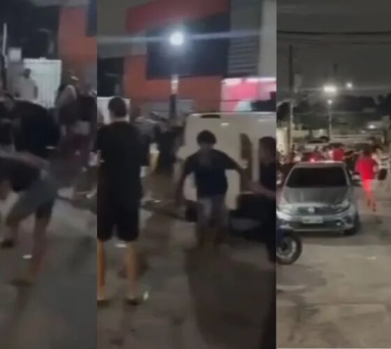 Bebedeira entre jovens termina em galeral no bairro Parque Dez