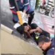Seguranças qubram braços de pedinte na Av. Professor Nilton Lins
