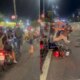 Briga entre motociclistas trava trânsito na avenida Torquato Tapajós