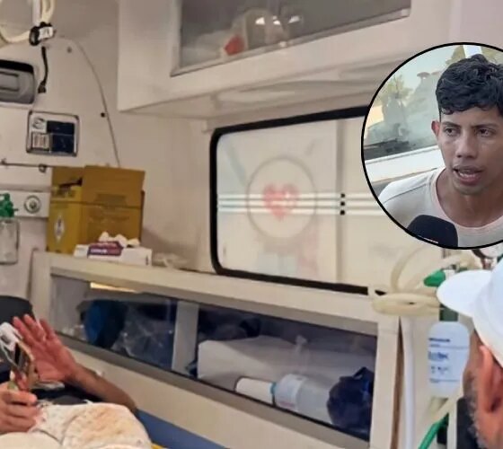 Para defender a mãe, filho acerta o pai com pauladas em Iranduba