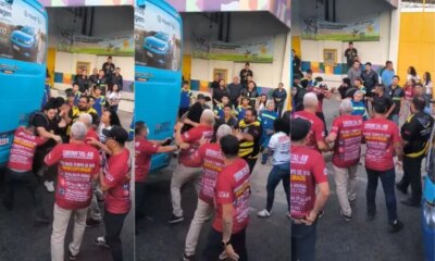 Sindicalistas saem na porrada durante greve do transporte especial