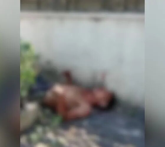 Suspeito de roubos é agredido a pauladas na Av. Constantino Nery