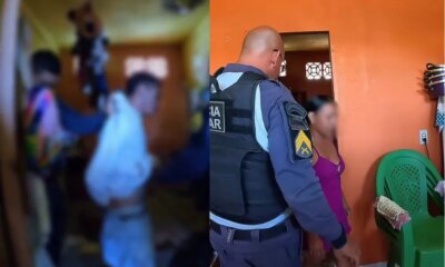 Homem é preso por manter esposa e filho em cárcere privado em Coari