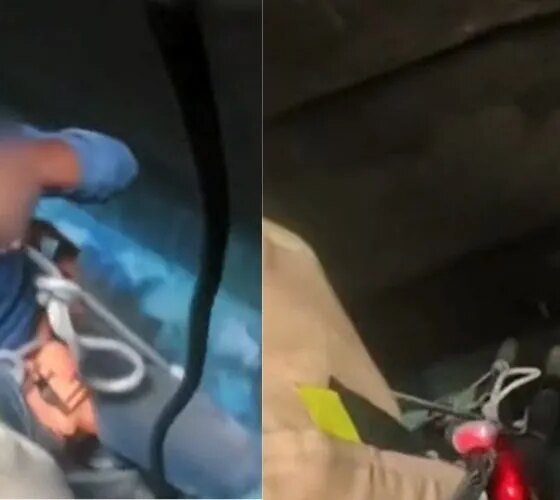 Homem fica preso em caixa d’água por 40 minutos e é resgatado em Manaus
