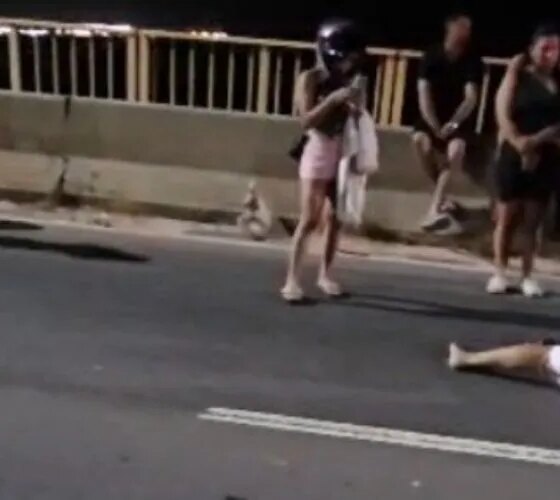 Motorista morre após motocicleta atingi-lo na Ponte Rio Negro, em Manaus