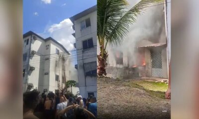 Incêndio atinge apartamento no Conjunto Viver Melhor 3