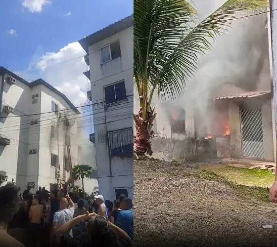 Incêndio atinge apartamento no Conjunto Viver Melhor 3