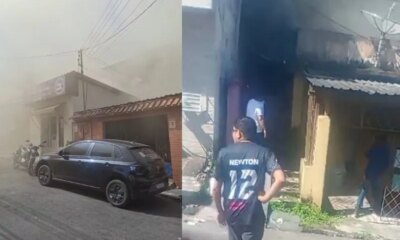 Homem é preso após incendiar duas casas no bairro Santo Antônio