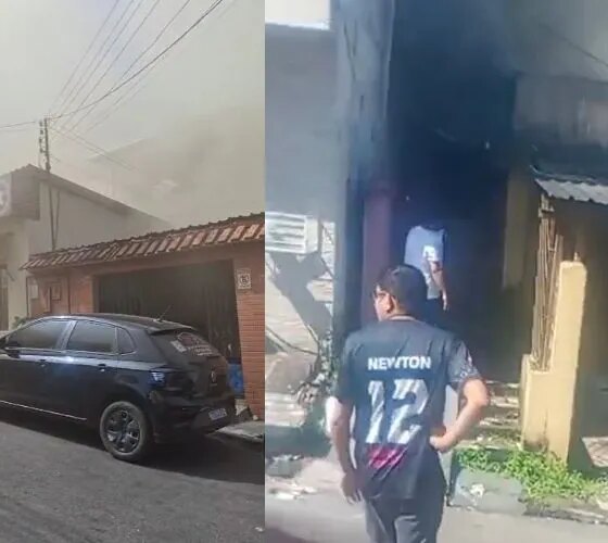 Homem é preso após incendiar duas casas no bairro Santo Antônio