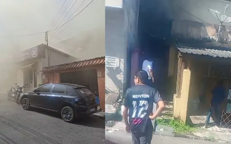 Homem é preso após incendiar duas casas no bairro Santo Antônio