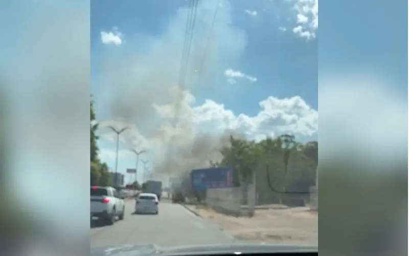 Incêndio próximo ao João Lúcio aumenta alerta sobre queimadas