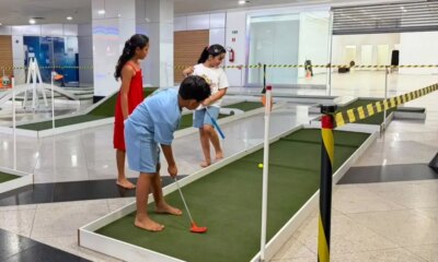 Manaus ganha pista de mini-golf durante o mês de agosto