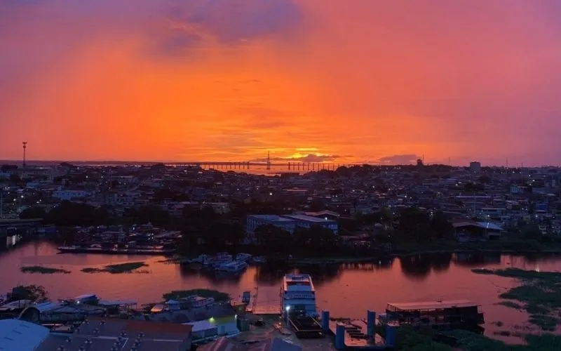 Manaus bate recorde de calor com 37,3°C nesta segunda-feira