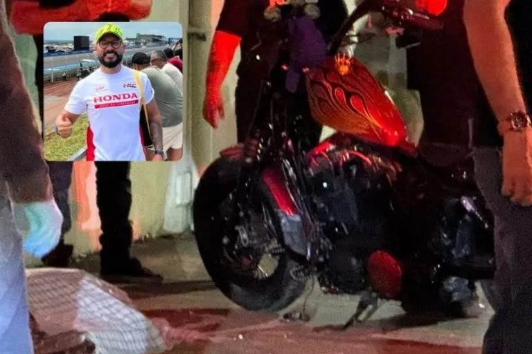 Motociclista morre após bater contra muro de escola em Manaus