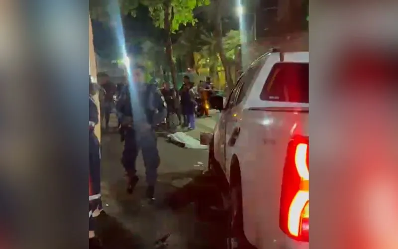 Caminhonete atropela e mata motociclista na Av. Mário Ypiranga