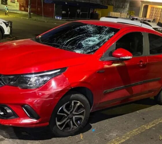 Motorista possivelmente bêbada atropela jovem na Cachoeirinha