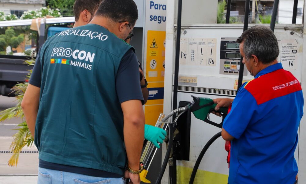 Procon Manaus aponta queda no preço da gasolina em agosto