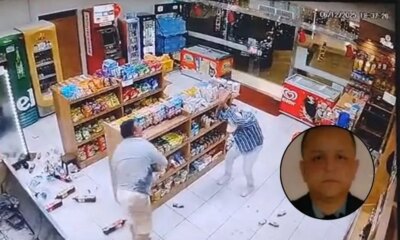 Sargento da PM destrói loja e ofende funcionário no Dom Pedro
