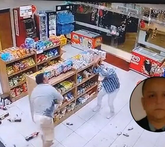 Sargento da PM destrói loja e ofende funcionário no Dom Pedro