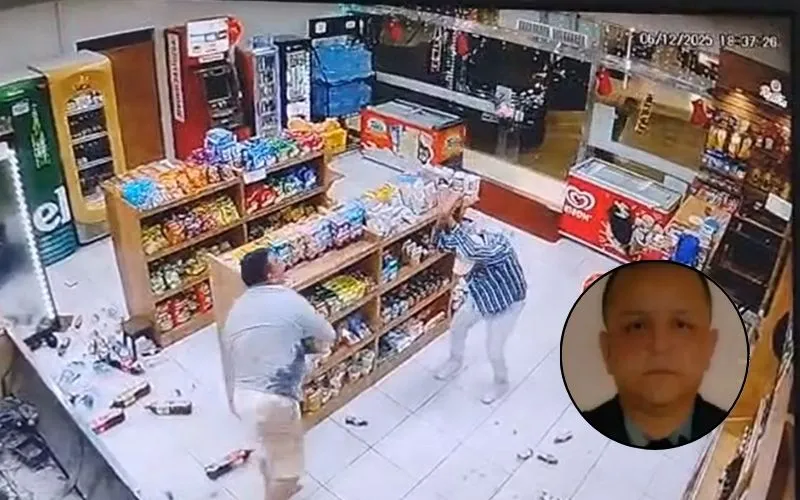 Sargento da PM destrói loja e ofende funcionário no Dom Pedro