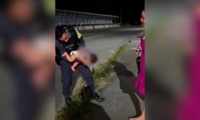 PM salva bebê engasgado com manobra de Heimlich em Manaus