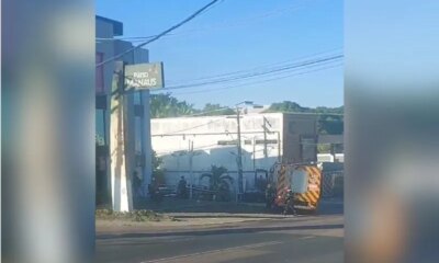 Princípio de incêndio mobiliza Bombeiros no bairro Parque Dez