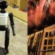 Robô humanoide interage com visitantes no Manaus Plaza Shopping
