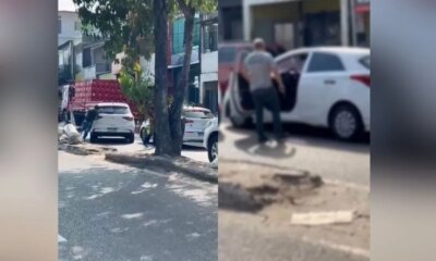 Policial atira contra carro de motorista de aplicativo em Manaus