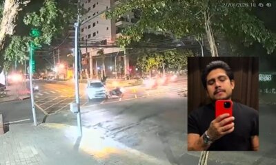 Vídeo mostra acidente que vitimou barbeiro no Adrianópolis