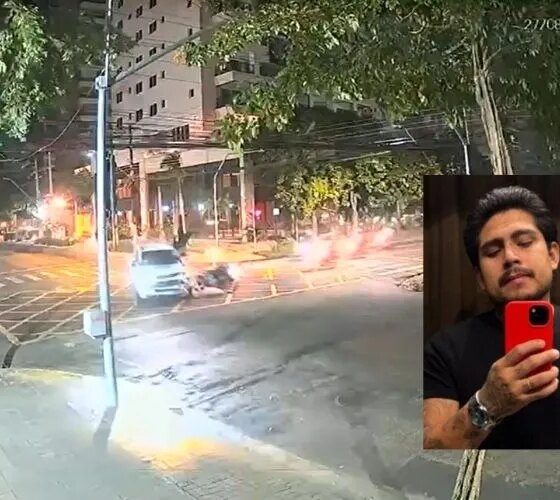 Vídeo mostra acidente que vitimou barbeiro no Adrianópolis